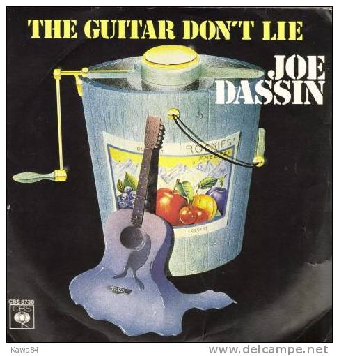 SP 45 RPM (7")  Joe Dassin " The Guitar Don't Lie " - Altri - Francese