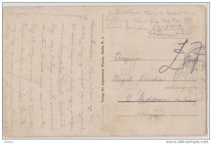 Belarus - Brest - Litovsk - Litowsk - Feldpost - WW1 Censure - Weißrussland