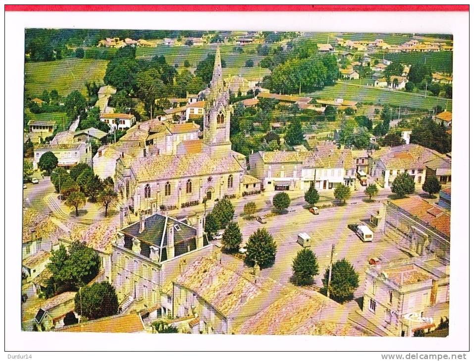 SAINT-CIERS-SUR-GIRONDE ( Gironde )  Vue Aérienne - Le Centre Ville - Autres & Non Classés