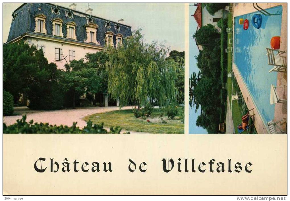 11 - SIGEAN - CHATEAU DE VILLEFALSE - HOTEL RESTAURANT - - Sigean