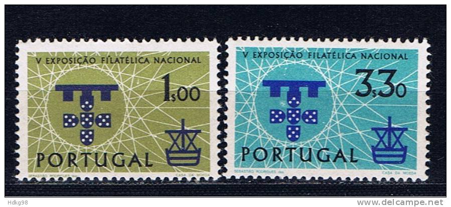 P Portugal 1960 Mi 900-01 Mnh - Neufs