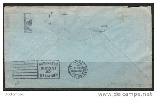 CANADA    Redirected Admiral Cover (May 26 1926) Backstamped Times Square, NY - Brieven En Documenten