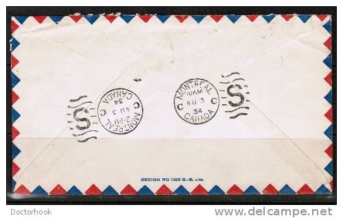 CANADA    Scott # 195 (2) And 197 On "2 CENTS DUE" Airmail Cover To Philadelphia,PA,USA (DE/29/30) - Covers & Documents