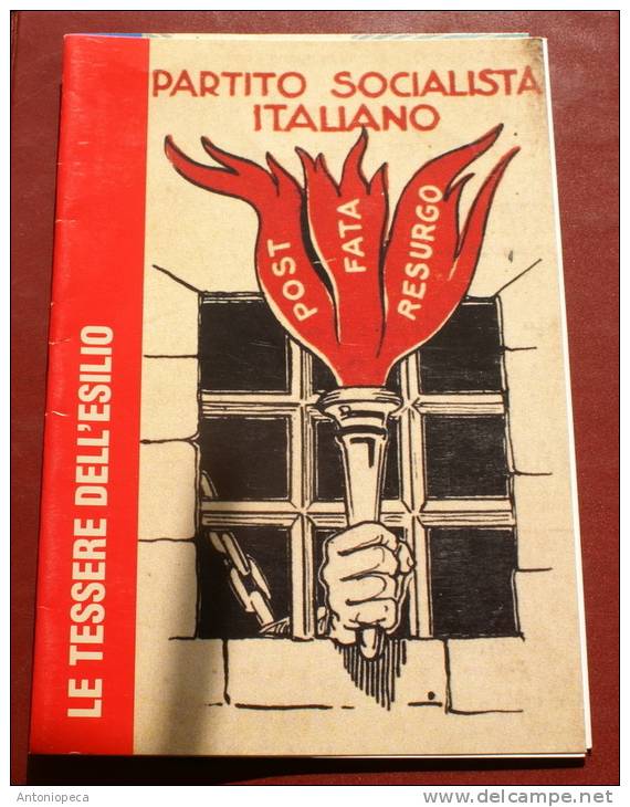 COLLEZIONE COMPLETA TESSERE DEL PARTITO SOCIALISTA 1906-1991 - Other & Unclassified