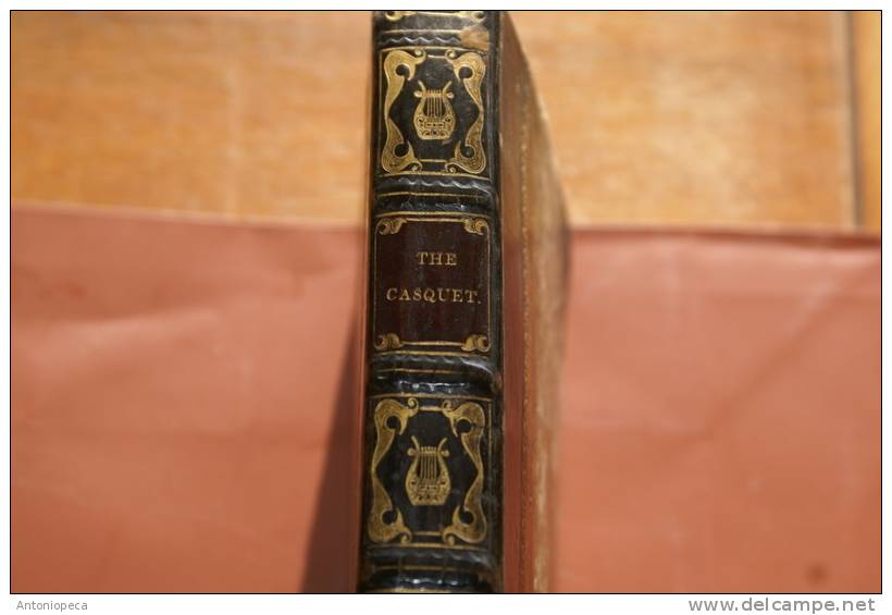 LIBRO "CASQUET OF LITERARY GEMS" EDITOR ALEX WITHELAW IN 1828 - Poëzie
