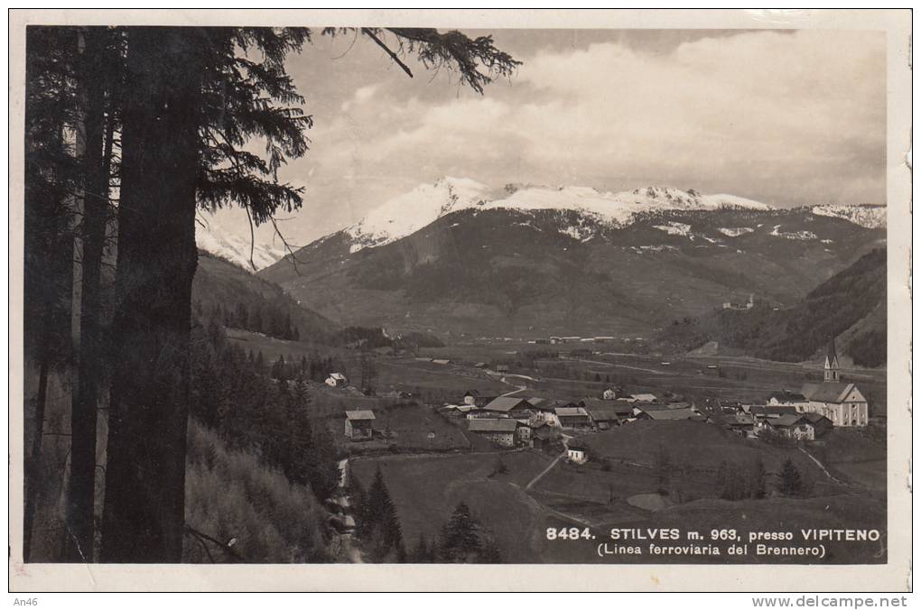 VIPITENO< TRENTINO ALTO ADIGE > STILVES VG 1937 BELLA FOTO D´EPOCA ORIGINALE 100% - Vipiteno