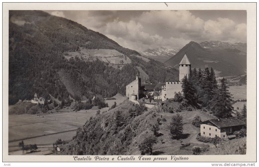 VIPITENO< TRENTINO ALTO ADIGE > CASTELLO PIETRA E CASTELLO TASSO BELLA FOTO D´EPOCA ORIGINALE 100% - Vipiteno