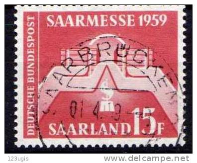 Saarland 1959 Mi 447, Gestempelt [140912III] @ - Gebraucht