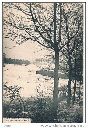 ST Gilles  Le Parc Sous La Niege - St-Gilles - St-Gillis