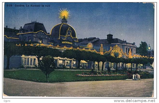 Geneve  Kursaal La Nuit - Genève