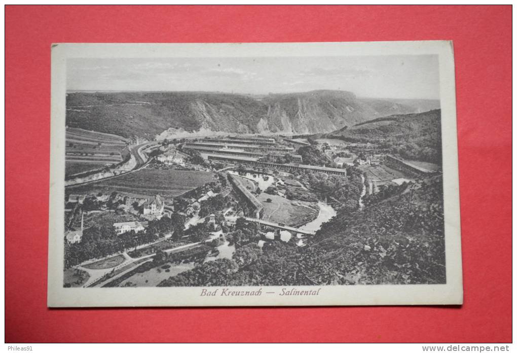 BAD KREUZNACH (Allemagne) Rhénanie-Palatinat  Salinental 1917-1918 - Bad Kreuznach