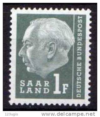 Saarland 1957 Mi 409* [140912III] @ - Unused Stamps