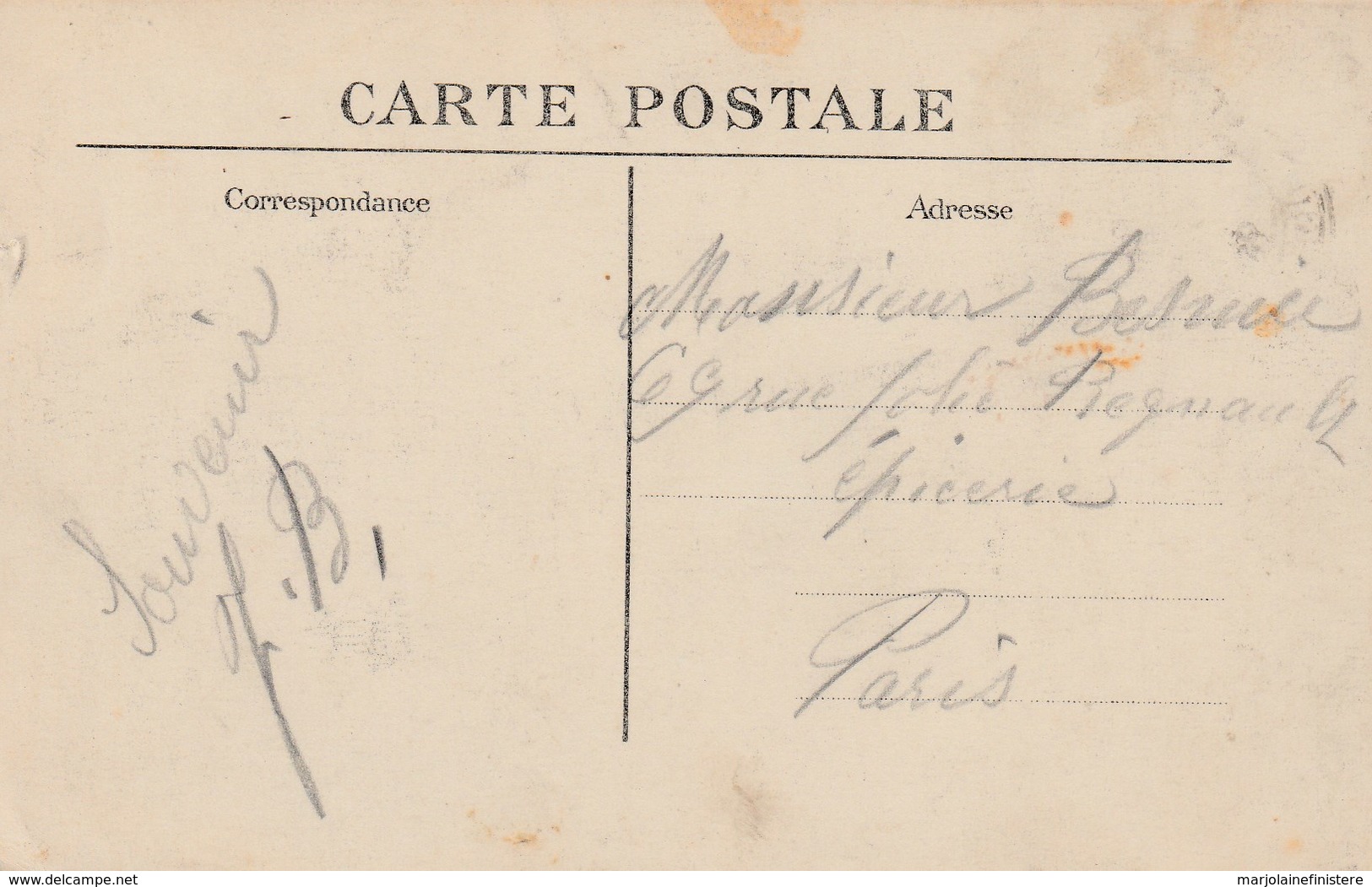 Dép. 78 - POISSY. - Le Bras Migneaux. Animée, Voyagée 1913. Ed. Abeille, Asnières N°12 - Poissy
