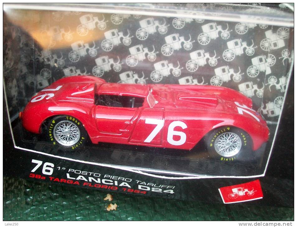 BRUMM -  -   LANCIA D24 38° TARGA FLORIO   AVEC SA BOITE Scala 1/43 - Brumm