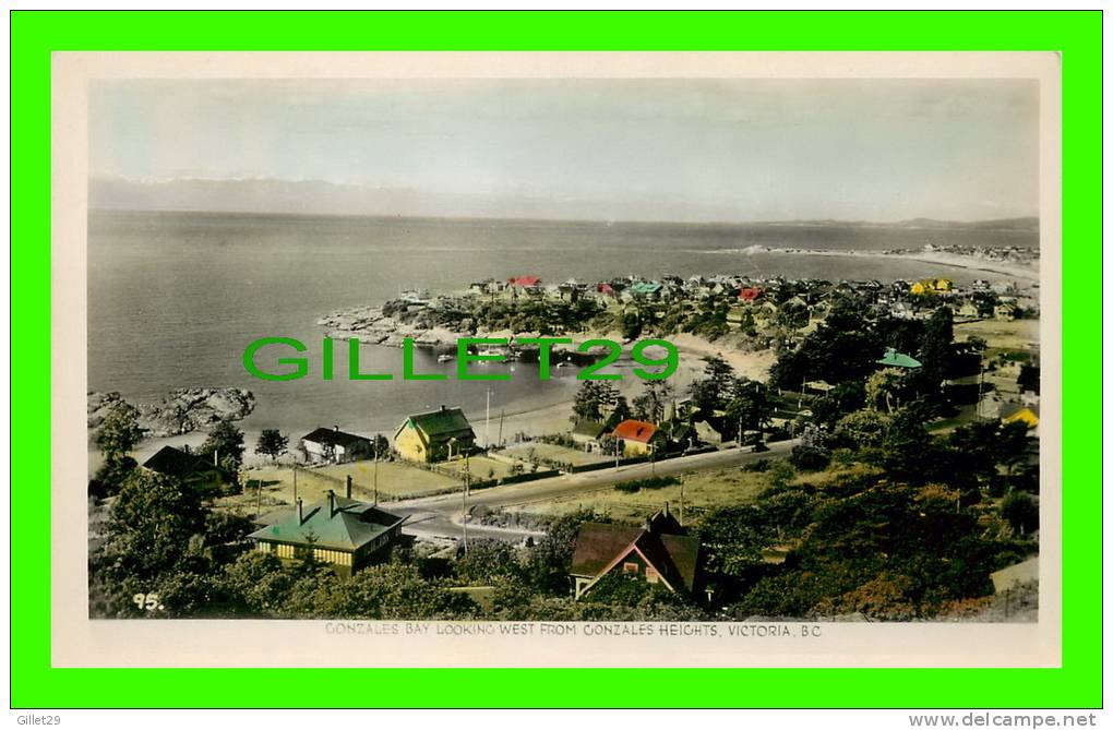 VICTORIA, BC - Gonzales Bay Looking West From Gonzales Heights - THE GOWEN, SUTTON CO - - Victoria