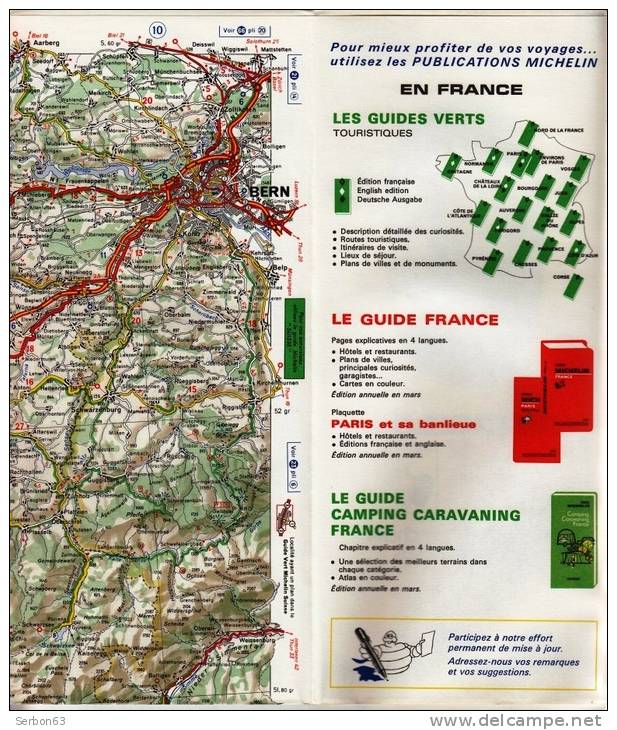 CARTE MICHELIN N°70 NEUVE PATINE SOLDE LIBRAIRIE MANUFACTURE FRANCAISE DES PNEUMATIQUES TOURISME FRANCE 1978 BEAUNE EVIA - Cartes/Atlas