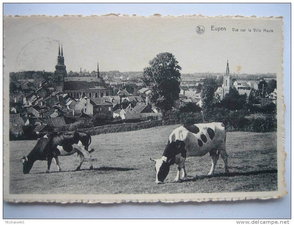 EUPEN - Vue Sur La Ville Haute - Eupen