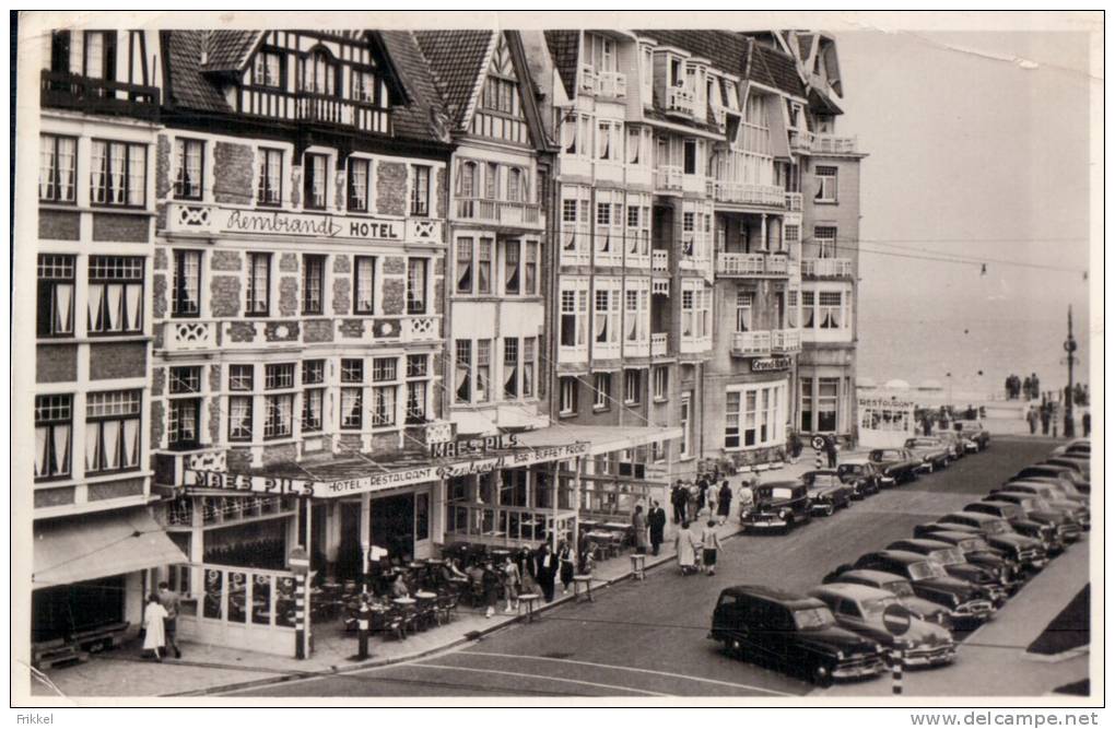 Knokke Knocke  Zoute Place Albert Plaats 1953 - Knokke