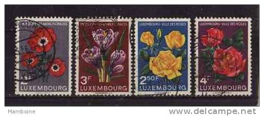 Luxembourg  1956 Fleurs  N° 506 . 09  Oblitéré - Gebruikt