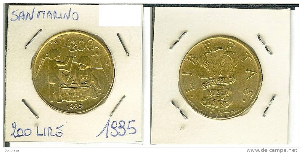 San Marino, 200 Lire 1995 - Saint-Marin