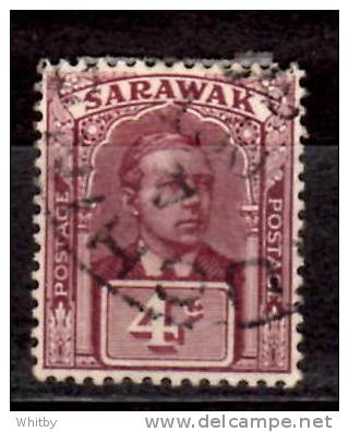 Sarawak 1923 4c Sir Charles Brooke Issue #56 - Sarawak (...-1963)