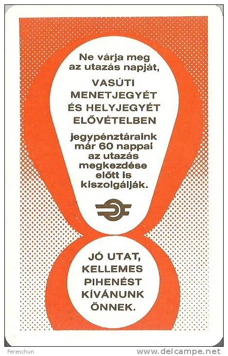 RAIL * RAILWAY * RAILROAD * HUNGARIAN STATE RAILWAYS * CALENDAR * MAV 1978 4 * Hungary - Petit Format : 1971-80