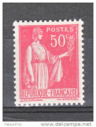 FRANCE / 1932 / Y&T N° 283 ** : Paix 50c - Gomme D´origine Intacte - Neufs