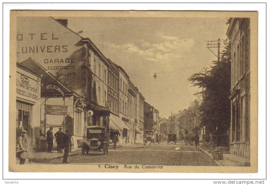 Ciney Rue Du Commerce ( Taxée En France ) - Ciney