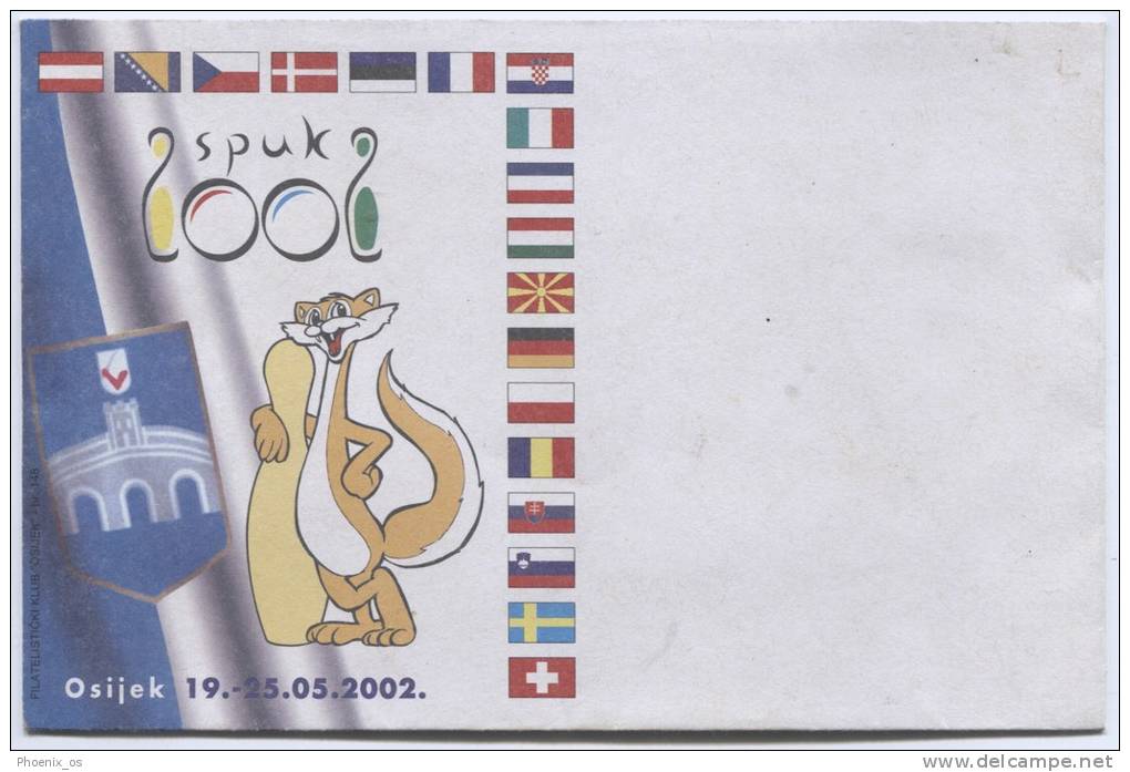 BOWLING - World Cup, Osijek, 2002. Croatia, Envelope - Bocce