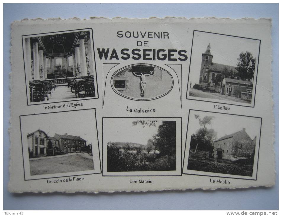 WASSEIGES - Souvenir De Wasseiges - 6 Multi-vues De Wasseiges - Wasseiges