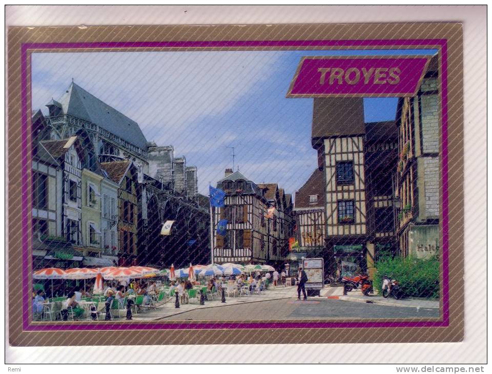 10 TROYES  Lot De 5 Cartes Postales écrites - Troyes