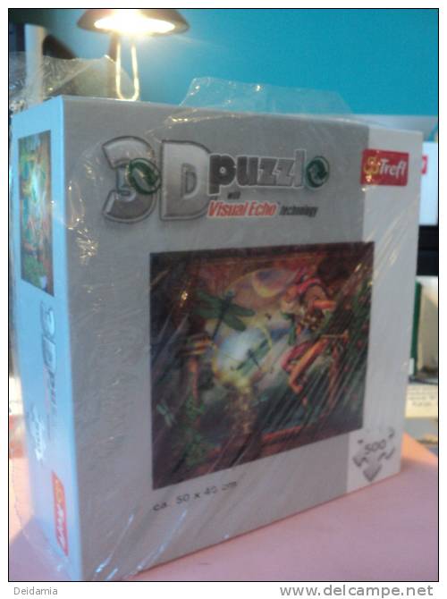 PUZZLE 3D TREFL. 2012. BOUFFON AUX LIBELLULES. 500 PIECES - Puzzle Games