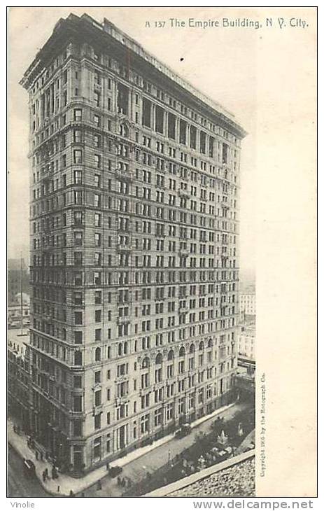 Réf : L-12-0668  : New-York City  The Empire Building - Autres & Non Classés