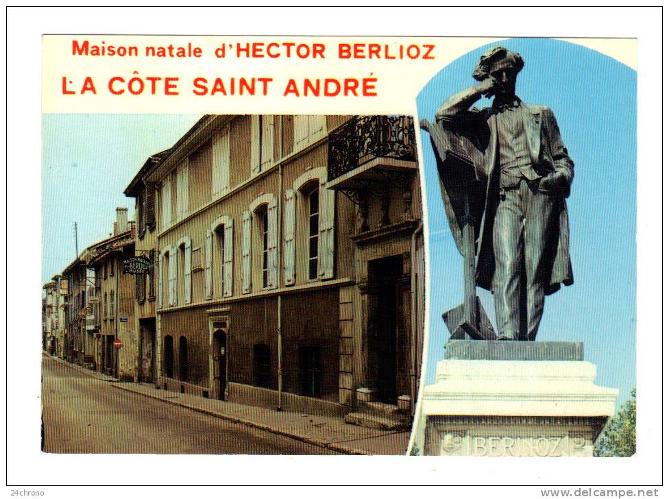 La Cote Saint Andre: Patrie Du Grand Musicien Hector Berlioz (12-2386) - La Côte-Saint-André