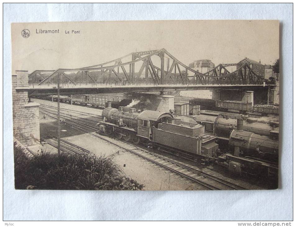 Libramont. Le Pont. Trains - Libramont-Chevigny