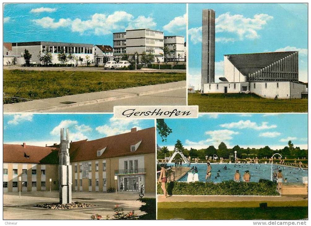 GERSTHOFEN CARTE MULTIVUES - Gersthofen