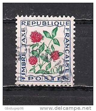 YT N° T 101 - Oblitéré - Fleurs - 1960-.... Used