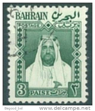 BAHREIN - USED/OBLIT.  - 1957 - CHEIKH ISA BEN SALMAN AL-KHALIFA  - Yv 110 - Lot 6742 - Bahrein (1965-...)