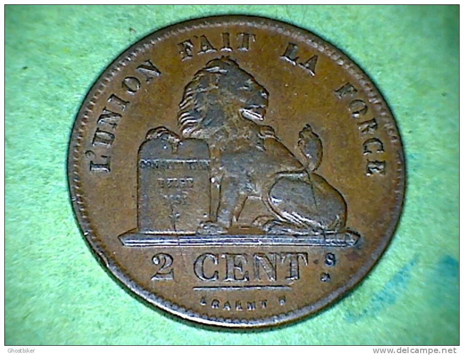 Leopold I, 2 Centimes 1836 FR Sporen Van Hollandse Cent / Trace De Cent Hollandaise - 2 Centimes
