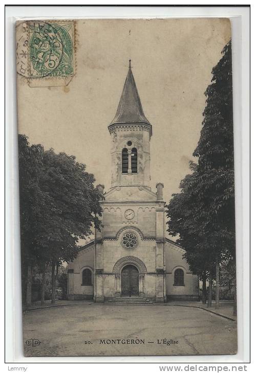 91 - MONTGERON - L' EGLISE - Montgeron