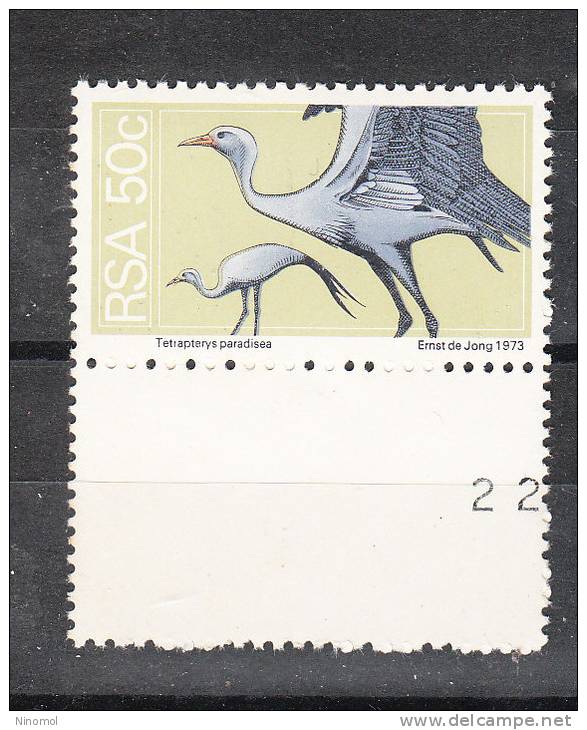 Sud Africa   -   1973.  Aironi.  Herons. MNH - Ooievaars