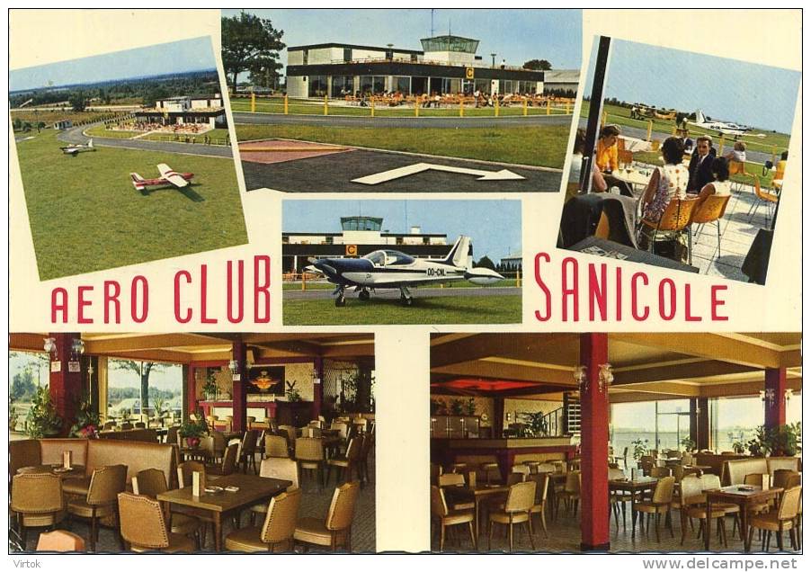 Hechtel :  Aero Club  Sanicole    ( Groot Formaat )     Vliegplein - Andere & Zonder Classificatie