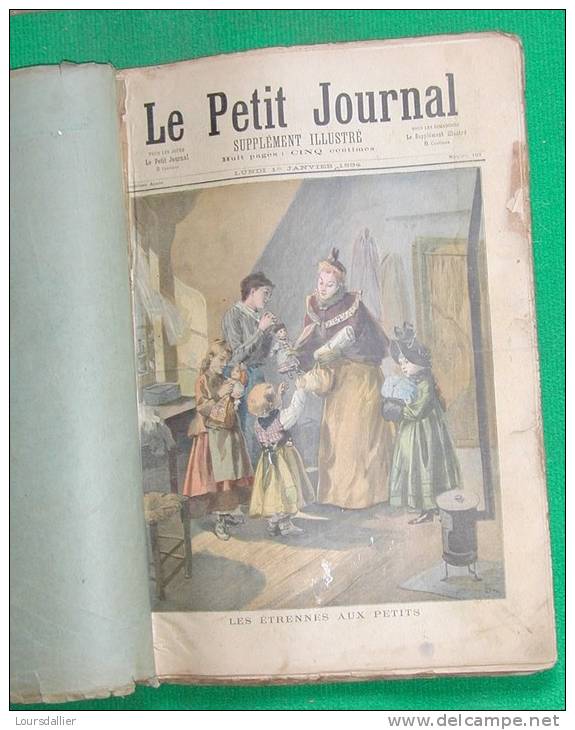 LE PETIT JOURNAL 1894 RELIE RARE - Magazines - Before 1900