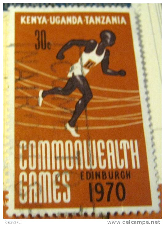 Kenya Uganda Tanzania 1970 Commonwealth Games Edinburgh 30c - Used - Kenya, Uganda & Tanzania