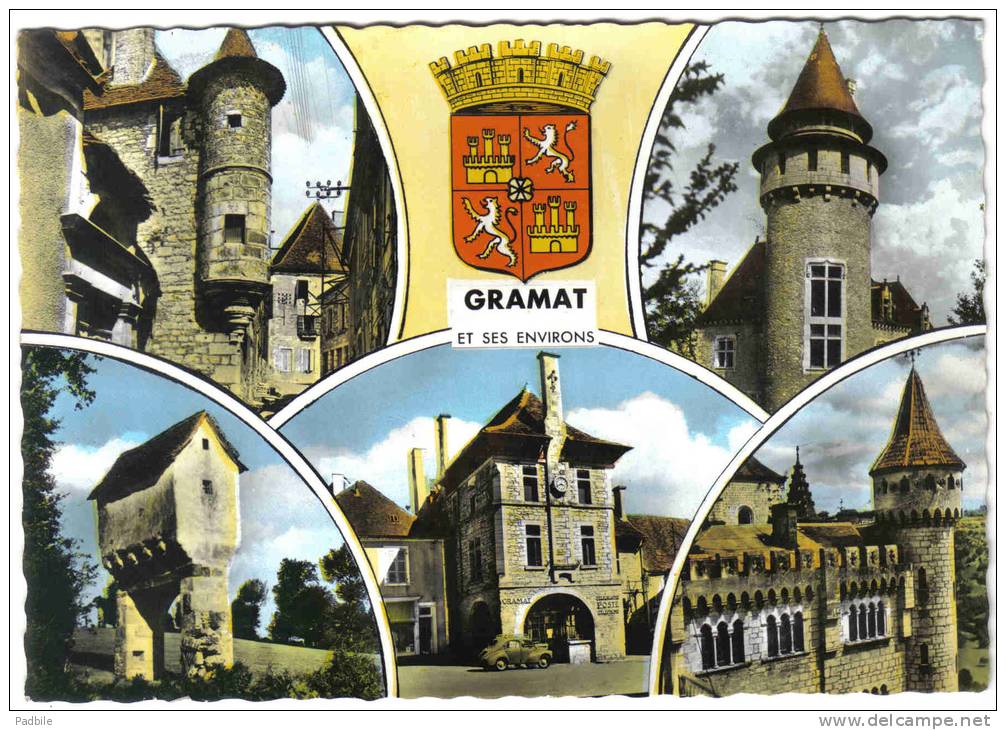 Carte Postale 46. Grammat  Et Son Vieux Pigeonnier Trés Beau Plan - Gramat