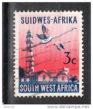 Sud West Africa   -   1961.  Fenicotteri In Volo.  Flamingos In Flight. - Flamingo