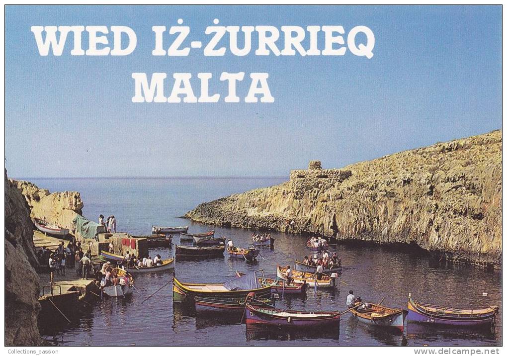 Cp , MALTE , WIED IZ ZURRIECQ , Passenger Boats - Malta