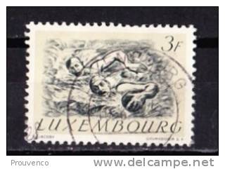 LUXEMBOURG 1952  WATER POLO  YT 458     TB - Used Stamps