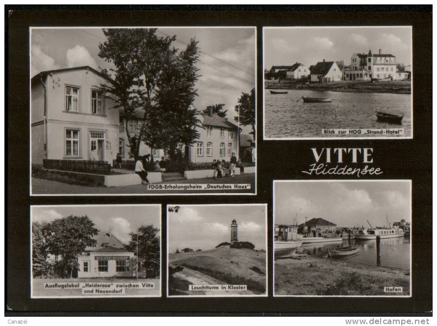 AK Vitte, Gel, 1968 - Hiddensee