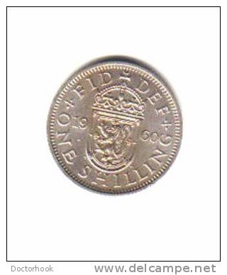 GREAT BRITAIN    1  SHILLING  1960  (KM # 904) - I. 1 Shilling